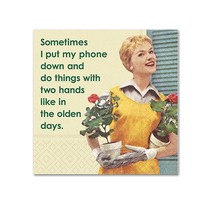 Design Design 624-10360 Two Hands and The Olden Days 음료 냅킨