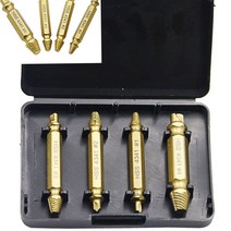 깨진 볼트 추출기 더블 헤드 리무버 스크류 손상 나사 제거기, 단품