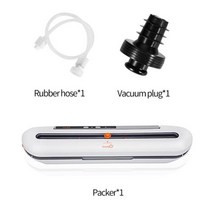 진공 식품 압축기 포장기 상업 및 가정용 비닐봉지 10 장, gray2pcs+US110V