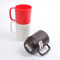 이노마타 전자레인지용 머그컵 / 가벼운 다용도컵, 레드