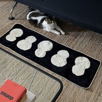 인테리어 러그 현대 미니멀 침실 머리맡 장식 긴 스트립 카펫 발코니 베이 창 쿠션 홈 거실 소파 커피 테이블 바닥 매트