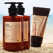 려 자양윤모 탈모케어 제주산들바람 샴푸 585ml x4+트리트먼트 200ml x2