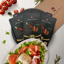 하몽드탐라 프로슈토 제주흑돼지 슬라이스 가공안주 집들이음식 하몬, 40g, 3개