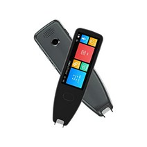 J-BOO 펜형 스캐너 사전 [최신 카메라 첨부 4 색] 스캔 번역 페 번역기 다기능 전자 사전 초대형 스크린 사진 번역 스캔 번역 음성 번역 113 언어 전자 사전 (검은 색 )