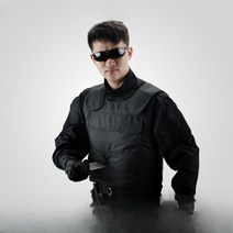 경량 방검복 방검조끼 방범조끼 경호용품 호신용 경호장비, 위장조끼타입, 1개