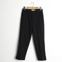 BLANC# 텐더 기모 앵클 슬랙스