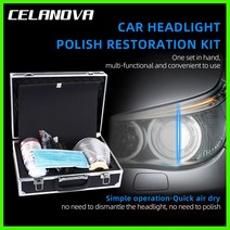 복원자동차 헤드 라이트 폴란드어 복원 키트 화학 연마 청소 800ML 액체 현대 솔라리스 2, 한개옵션0