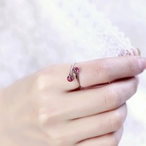 아름드리 스와로브스키 엘리멘츠 크리스탈 듀얼 프리 반지