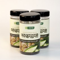 자연지인 국내산 여주돼지감자환 400g 용기형건강환 여주환 돼지감자환, 3통