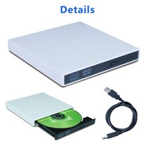 외장형 씨디롬 DVD 플레이어 odd 범용 usb 2.0 휴대용 외부 초고속 cd-rom dvd 드라이브 자동차 디스크 지원 imacmacbook airpro 노트북 230, 협력사