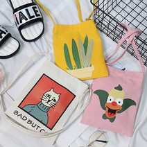 미니백 아트 캔버스백 가방 에코백 크로스 캔버스 숄더백