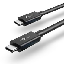 NEXT-4001M-40G/썬더볼트3 액티브 케이블 1M/충전+데이터전송/100W 충전/ThunderBolt/40Gbps 속도지원/5K 디스플레이 출력