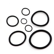 고무오링 손전등 고무 방수 O-링 씰 외경 15mm 50mm 옵션 Oring 와이어 두께 1.5mm 10 개, [30] 52mm, [01] 15mm