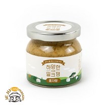제주푸드 하양한 수제밀크잼 홍차랑 110g, 단일옵션