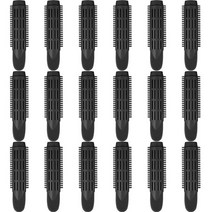 셀프파마 하는법 집에서 파마 세트 구르뽕 구르프 조각 볼류마이징 루트 클립 내츄럴, 블랙 18pcs