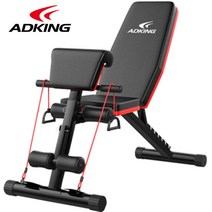 ADKING 가정용벤치프레스 인클라인 윗몸일으키기 덤벨벤치 피트니스 헬스의자 각도조절, 다기능 내하중 350kg, 다기능 내하중 350kg