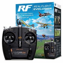 RealFlight 에볼류션 RC 비행 시뮬레이터 소프트웨어 인터링크 DX 컨트롤러 포함 277162