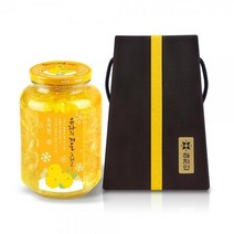 수제유자청 거제유자청 친환경 무농약 생유자차2kg+선물박스, 단품