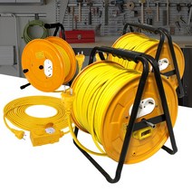 전기선 전선 캠핑릴선 연결 멀티탭 리드선케이블 연선, 전선릴 차단 60호