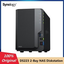 NAS 네트워크저장장치 웹하드 Arrial Synology 2 베이 디스크 비 ECC 클라우드 스토리지 서버 디스크리스 GB 신제품