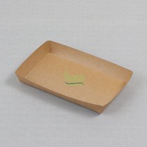 [원팩] 크라프트 트레이 2호 [종이트레이] / 수량 1000개