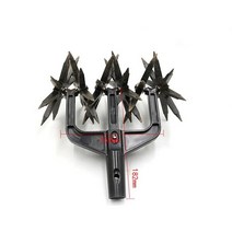 미니경운기 농업용 소형 경작기 다목적 밭갈이 트랙터로타리 경운기 2-in-1 정원 회 전자 토양 Scarifier T, 01 1pc