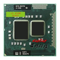인텔 코어 i5-450M i5 450M SLBTZ 2.4 GHz 듀얼 쿼드 스레드 CPU 프로세서 3W 35W 소켓 G1 / rPGA988A, 한개옵션0
