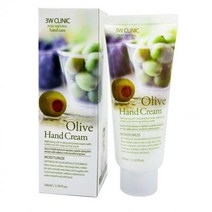 손건조 보습력좋은 주부습진 네일샵 3W클리닉핸드크림-올리브100ml