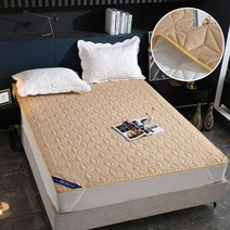 얇은이불 세트 100% 방수 침대보 킹 사이즈 침대 커버 퀼트 매트리스 패드 세탁 가능한 보호대 애완견 린넨, [06] 1pc  220x200cm, [02] Beige