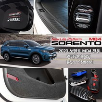 쏘렌토 MQ4 전용몰딩 2020 풀체인지 키홀더 스크린액정 보호필름 휠마스크 주유구필름 도어커버 휴대폰거치대 트렁크 커버 실내외 인테리어 몰딩 자동차용품, b17 핸들 언더커버
