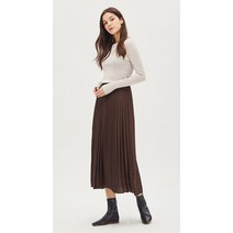 시슬리 SISLEY 플리츠 주름 스커트 SASK07041 DW