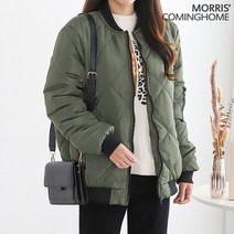모리스커밍홈 모리스커밍홈 오버핏 퀼팅 누빔 항공점퍼_M2210JP004D
