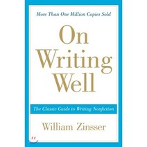 On Writing Well: The Classic Guide to Writing Nonfiction, HarperCollins Publishers