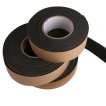 EVA 단면 스폰지테이프 흑색 폭 30mm 두께선택, 1개