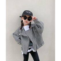 키즈봉봉 여아 가을 자켓 유행 추천 체크시크걸자켓