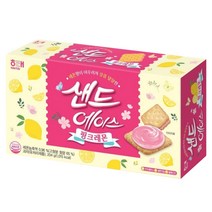 해태제과 샌드 에이스 핑크레몬, 1개, 204g