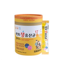 락토 생 유산균 플러스 50포 x 1통 신바이오틱스 프로바이오틱스 프리바이오틱스 락토바실러스 가세리 플란타럼 초유분말 비타민D3 비타민B6, 5g x 50포