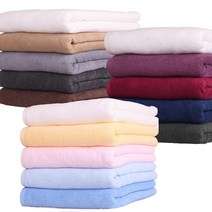 수건1번지 호텔 바스 타올 타월 수건 70x130cm 400g 피부샵 마사지 맛사지 피부관리실 피부관리 큰 수건, 1매, 노랑