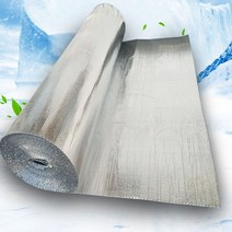 방근시트 자체 접착 알루미늄 호일 거품 단열 필름 지붕 및 태양 방용 양면 단열재, 없음