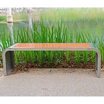 쇼핑몰 커뮤니티 긴벤치 스테인리스 공원벤치 정원, 스테인레스 스틸 벤치 1