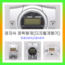 전자식 계량기 디지털 전력량계 단상 2선식 삼상 4선식 태스콘 국산 인증품, 단상2선식(세로형), 40A