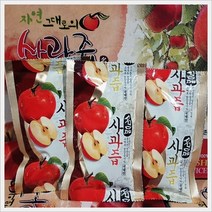 [사과선물세트] 청송사과 대과 5kg 선물용 재수용, 1박스, 07.경북사과_사과생즙 100% 50포 1박스