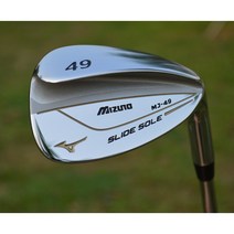 일본 정품 mizuno 미즈노 슬라이드 솔 골프 샌드로드 웨지 골프 클럽, 49도