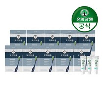 유한양행 닥터버들 복합미세모 칫솔 6입 10개+여행용 치약 20gx3개