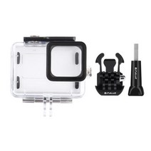 카메라필터 호환 PULUZ 45m 수중 다이빙 케이스 GoPro HERO11 10 9 용 방수 카메라 하우징 보호 커버 블랙 amp 버클 기본 마운트 및 나사, [01] Case