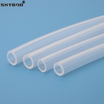 농약호스 물호스50M 천막호스 식품 등급 투명 실리콘 고무 ID 0.5 1 2 3 4 5 6 7 8 9 10 12mm O.D 유연한 무독성 튜브 클리어 1/5/10M