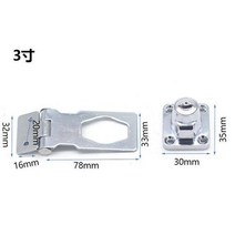 KK & FING 펀치 프리 잠금 서랍 편지 상자 사물함 이중 문 캐비닛 사무실 보안 조합, 3