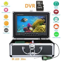 어군탐지기 어탐기 수중카메라 GAMWATER9 인치 DVR 수중 낚시 비디오 카메라 100, 02 IR LED 30M Cable, IR LED 30M Cable