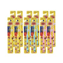 라이온 EX kodomo 코모도 코도모 호빵맨 칫솔 0~3세용 12개세트