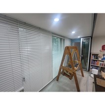 화이트우드블라인드 (125x230 4개) 대구 전지역 설치